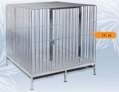Fully Welded Stainless Steel Dog Cage DC4